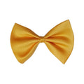 Adjustable dog and cat bow tie neck tie in 17 colours including black, red, blue, green, pink, and yellow
