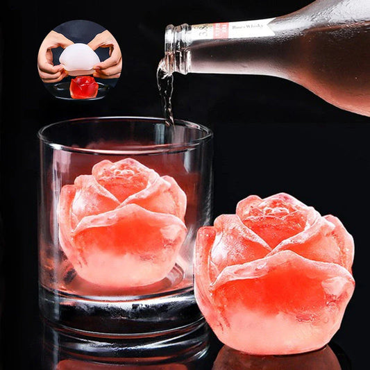 Premium silicone rose flower mold for crafts, candles, soaps, baked goods, and more