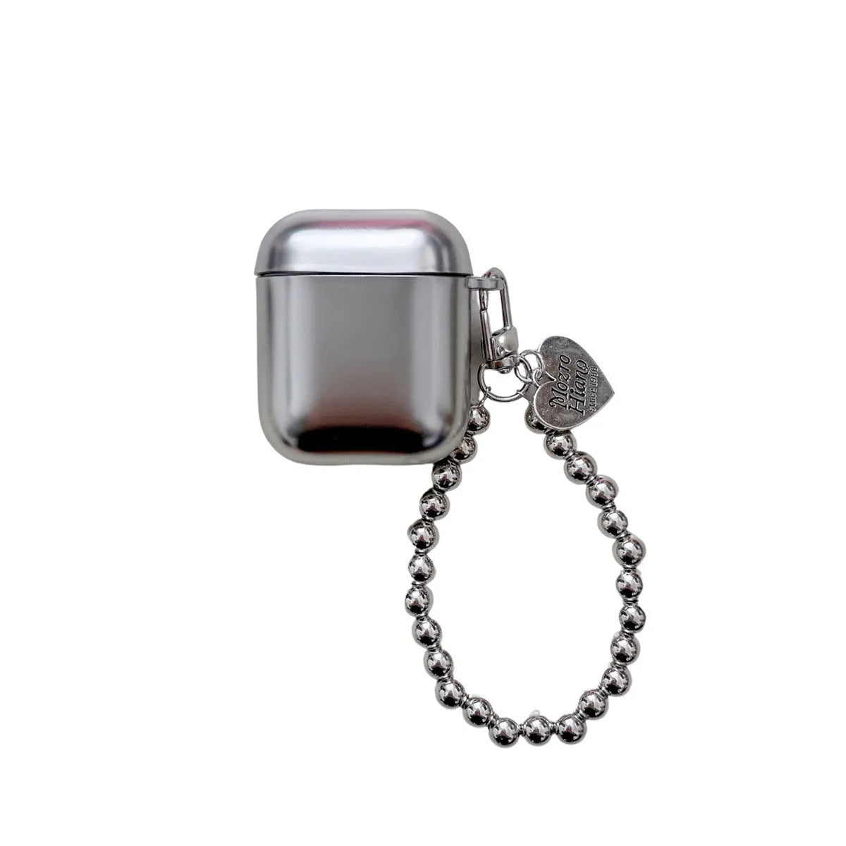 Matte plating TPU protective case for Apple AirPods showing electroplating finish