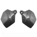 Pair of carbon fibre black ABS motorcycle fairing side covers for Honda CBR1000RR 2017-2019