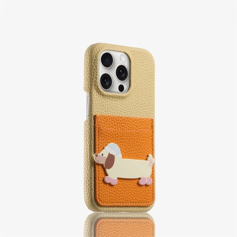 Deep brown silicone anti drop phone case with imitation leather texture for iPhone, showing textured back and camera cutout