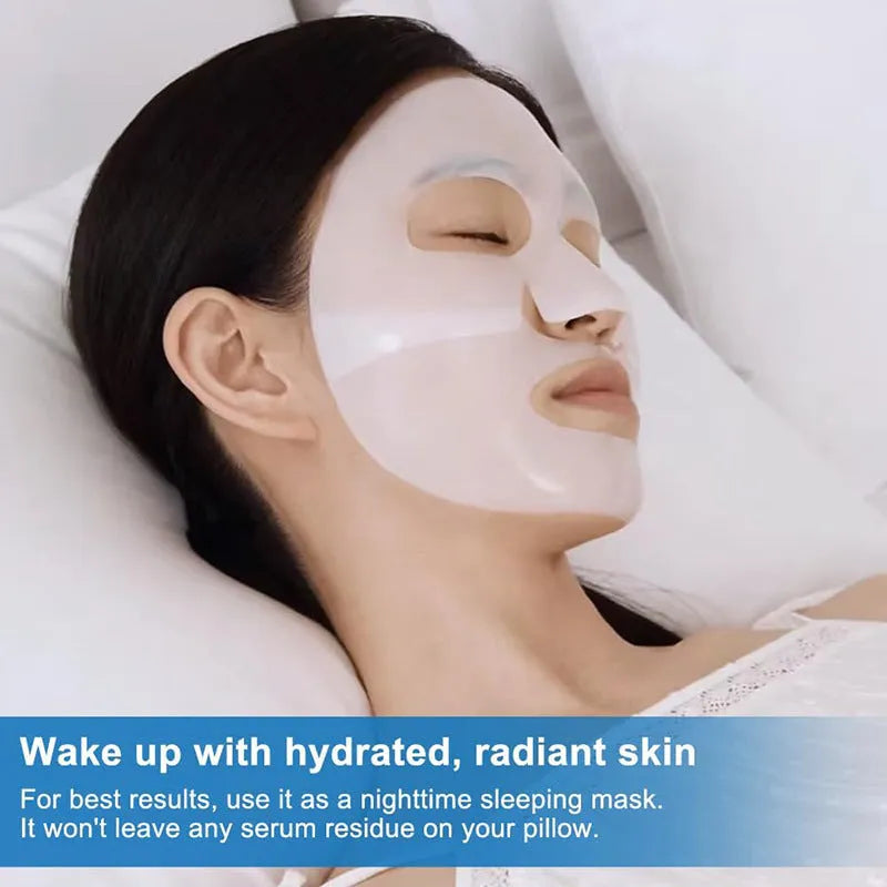 Deep Collagen Overnight Mask sheet mask with low molecular weight collagen, 34g, for firming and hydration