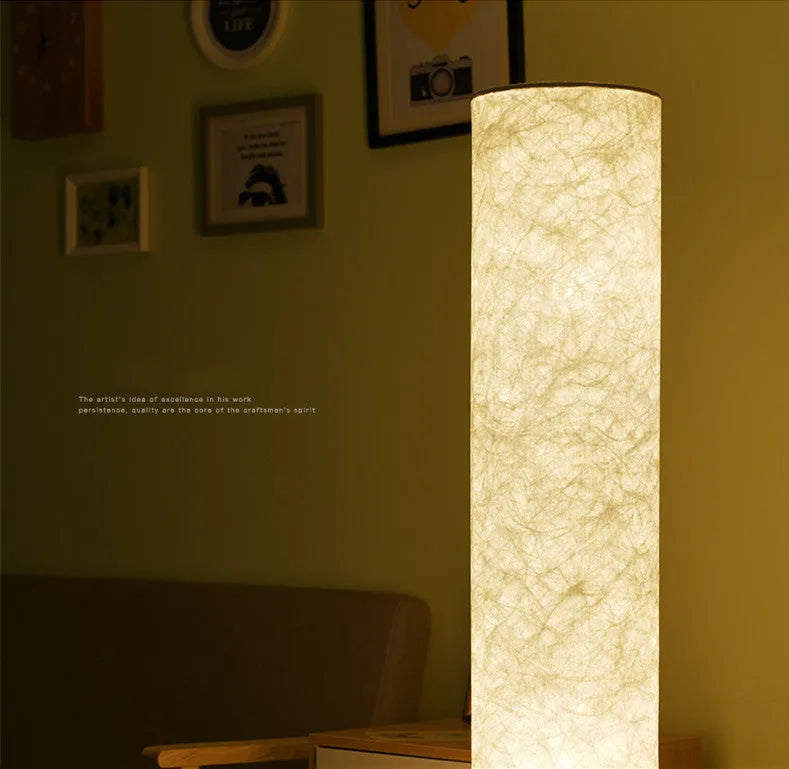 Smart RGB remote control folding floor lamp with fabric shade and stainless steel body, adjustable height 1520mm, LED light source