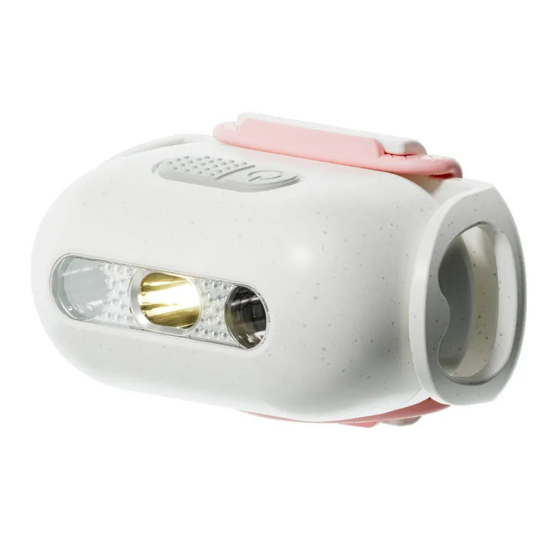 Pet luminous collar hanging lamp ring in four colour variants for small pet visibility