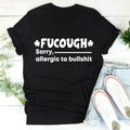 Black cotton loose fit t-shirt with round neck and short sleeves on hanger