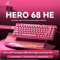 Wired magnetic axis keyboard with RGB backlighting showing one of eleven available style and colour variations.