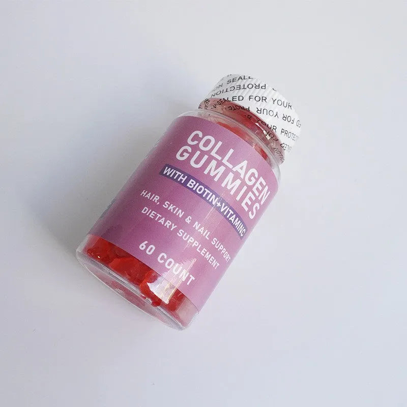 Collagen Gummies soft candy dietary supplement 60 capsules