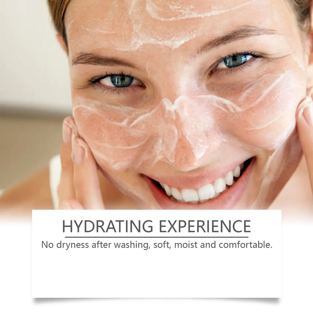 120g tube of Centella Asiatica Soothing Facial Cleanser with botanical extracts.