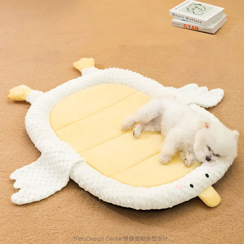Orthopedic waterproof dog bed with removable cover in sofa design