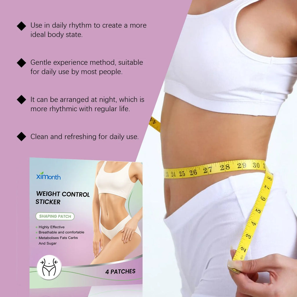 Four-piece pack of body nursing adhesive bandages with microneedle and aloe mint care formula.
