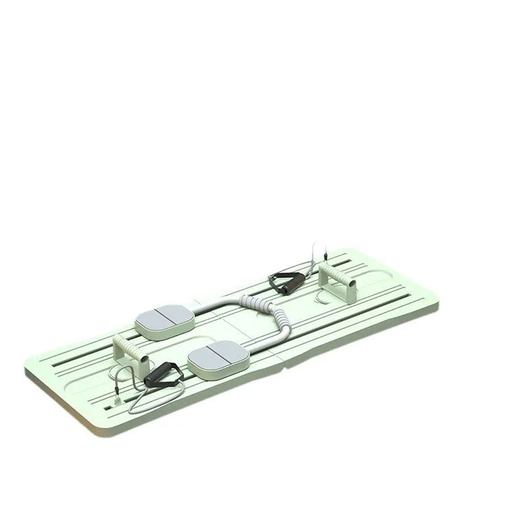 Purple foldable PP plastic belly panel fitness board for core exercises