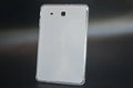 Ultra-thin clear silicone tablet case showing transparent white colour and minimalist design
