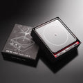 Music Tesla coil with Bluetooth, adjustable 0-8cm lightning, 96 x 96 x 33mm host, black or red, with power supply and accessories