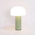 USB-powered dual-purpose table lamp in black, green, orange, or white colour.