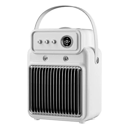 Efficient 1200W 2-in-1 Space Heater and Humidifier with Overheating Protection, Adjustable Temperature and Humidity