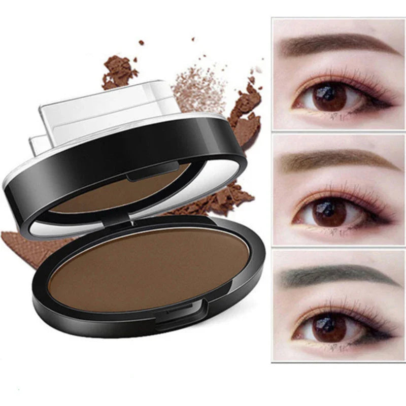 Precise Eyebrow Stamp Kit for creating natural-looking, long-lasting brows in three versatile shades and styles