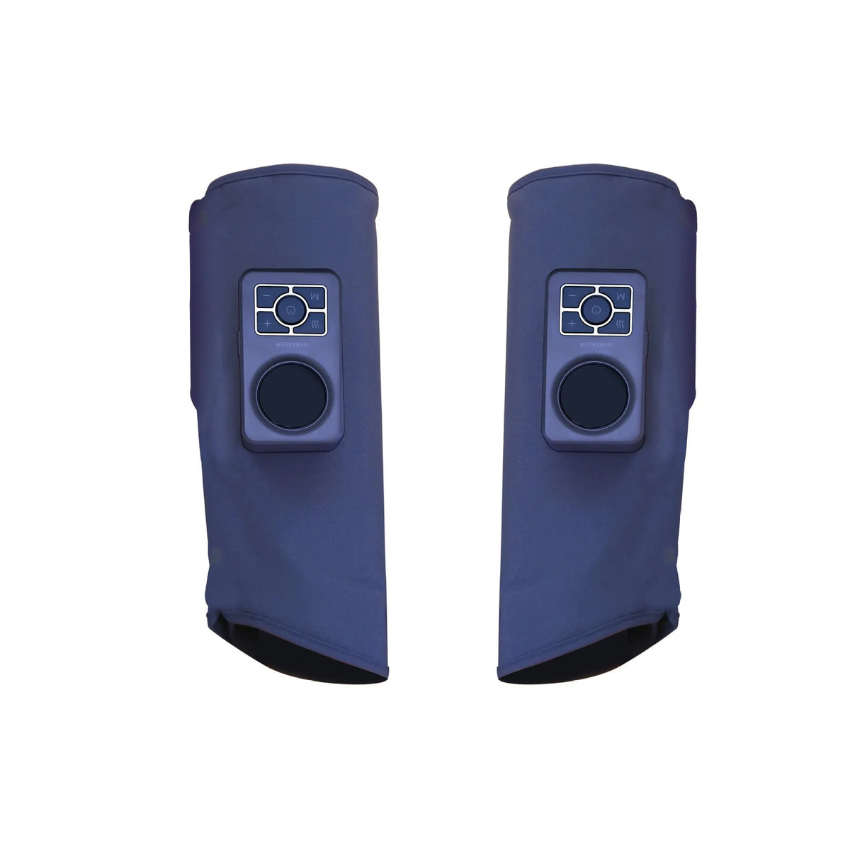 Leg massage instrument calf airbag heating massager with EMS electric pulse and ultrasonic vibration, one pair