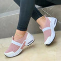 Women's lightweight mesh sneakers with rubber soles in multiple colours
