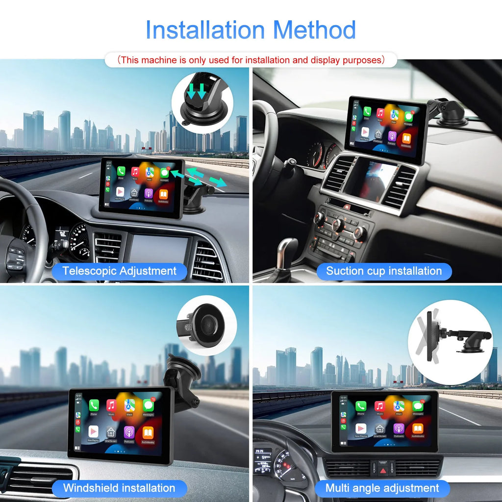 Android car stereo with 11.3-inch touchscreen display mounted in vehicle dashboard