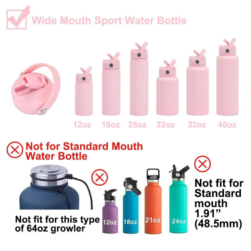 Portable plastic cup lid with handle, shown in a choice of 40 colours for outdoor sports and travel use
