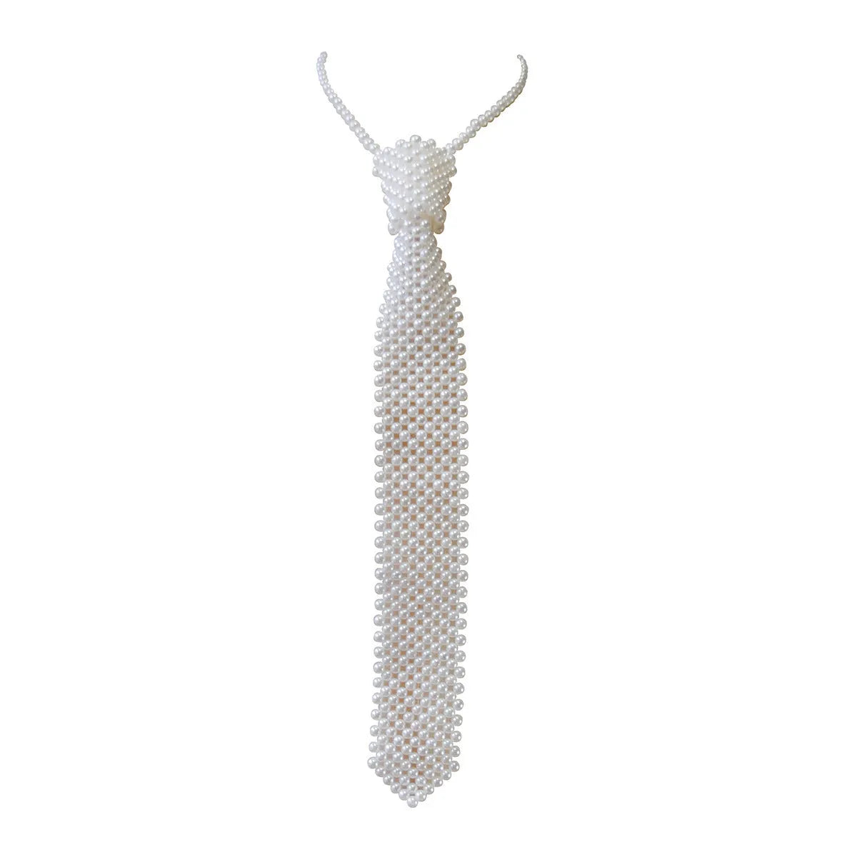 Pearl tie body chains with hollow out retro design and adjustable waist fitting