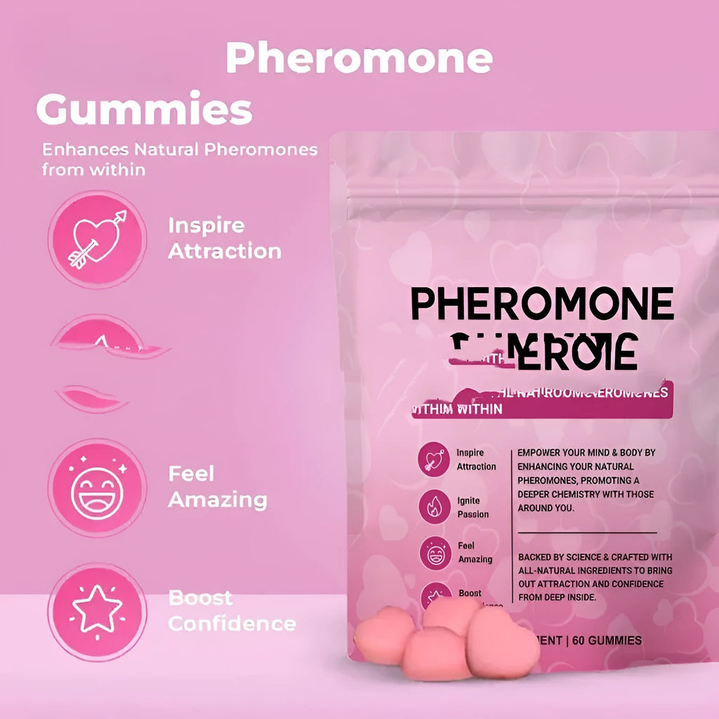 60 piece edible pheromone gummies for dogs and cats in soft chew format