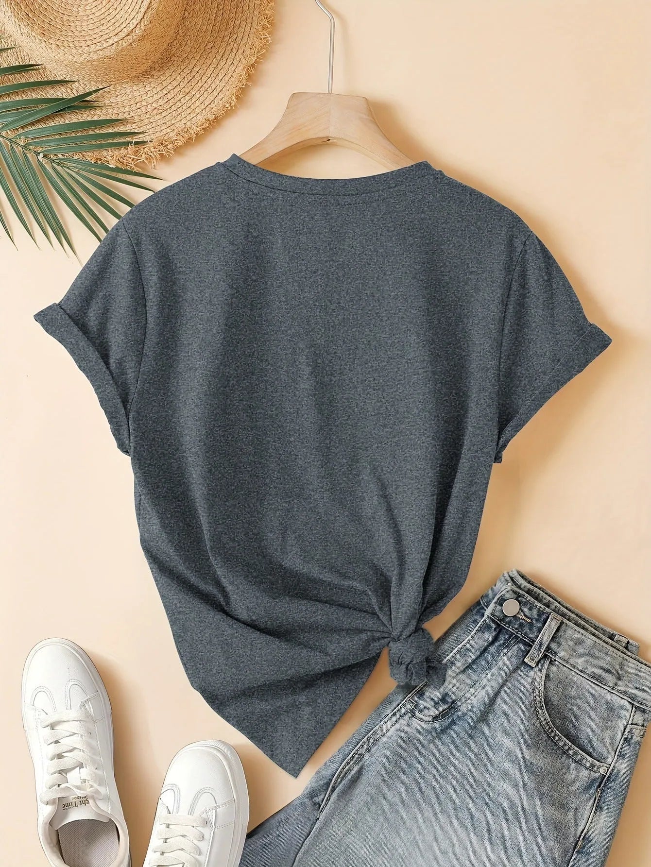 Women's cotton T-shirt with art retro Chinese style design in multiple colour options