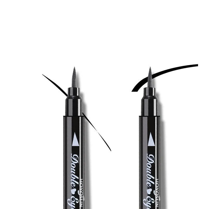 Love Seal liquid eyeliner pen with Five pointed star, Flowers, Love, and Moon stamp design options
