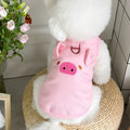 Yellow waffle knit dog vest on a mannequin showing casual style and textured fabric.