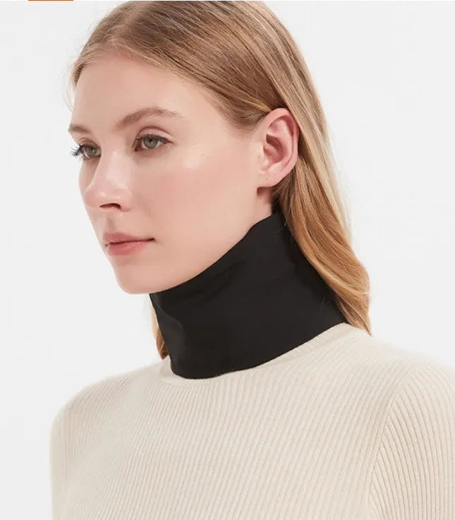 Anti-knife cutting safety neck protection scarf in Black, free size, 150g self-defence accessory