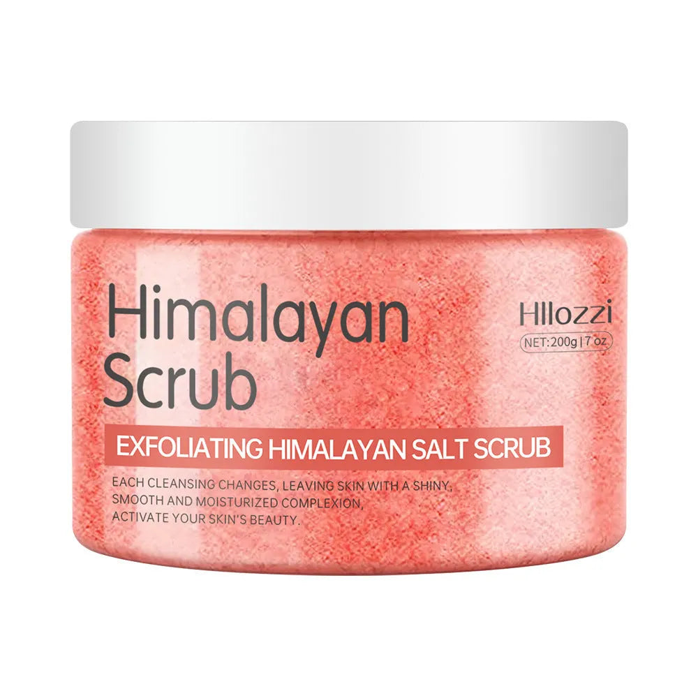 Himalayan salt body scrub cream 200g exfoliating face and body scrub in four variants