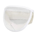 Clear cotton and PVC cat anti-bite muzzle for grooming with size options S and M
