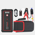 12V car emergency starting power supply 14000mAh with smart clip, Type-C cable and storage bag