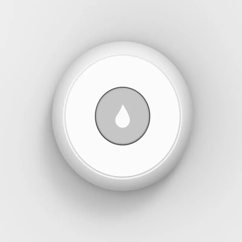 Smart wireless water leak detection alarm with ZIGBEE3.0 technology for home placement