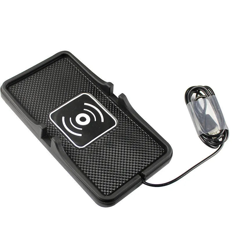 10W wireless car charger with vertical mount for 12 Pro Max and Samsung