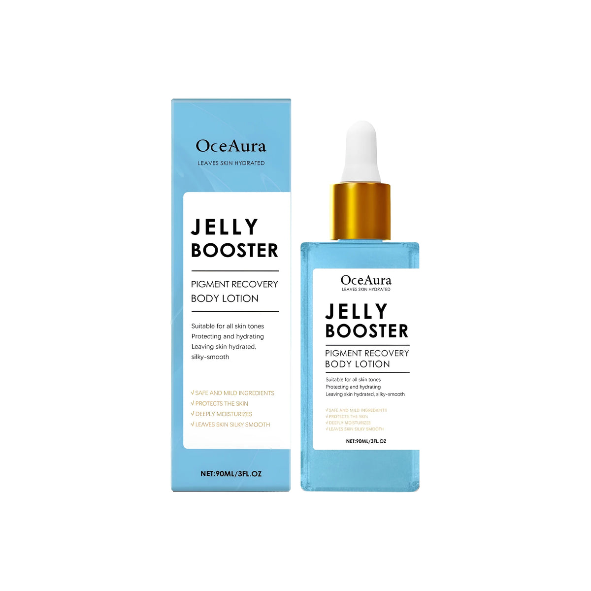 Niacinamide Brightening Solution 90ml water-based face serum with pomegranate extract, vitamin B12 and spirulina