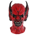 Red bat-themed RP foam party hood mask for Halloween and costume events