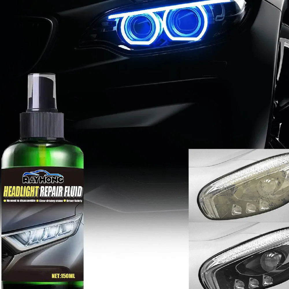 150ml bottle of car lamp repairing liquid for plastic headlight and taillight restoration