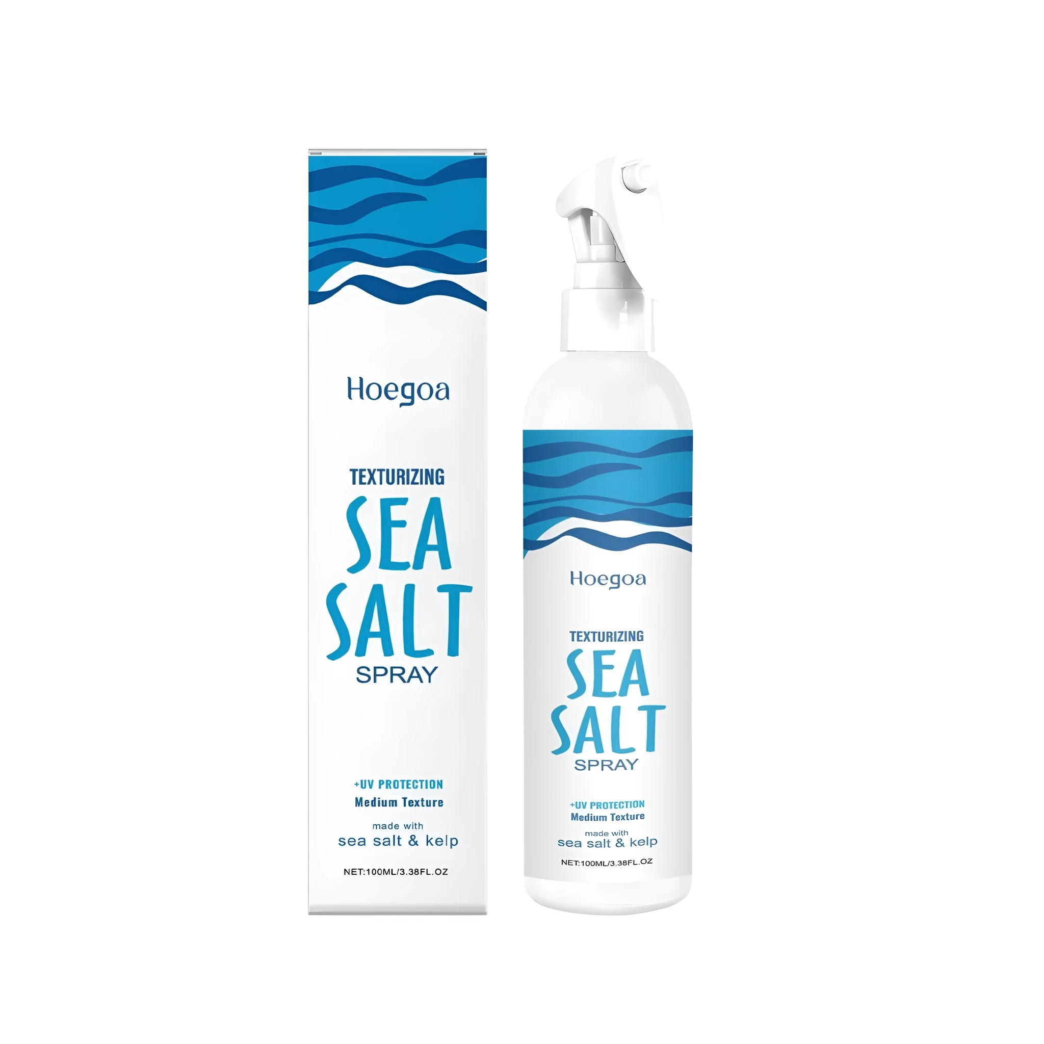 100ml sea salt styling hair spray bottle with beach waves texture enhancement