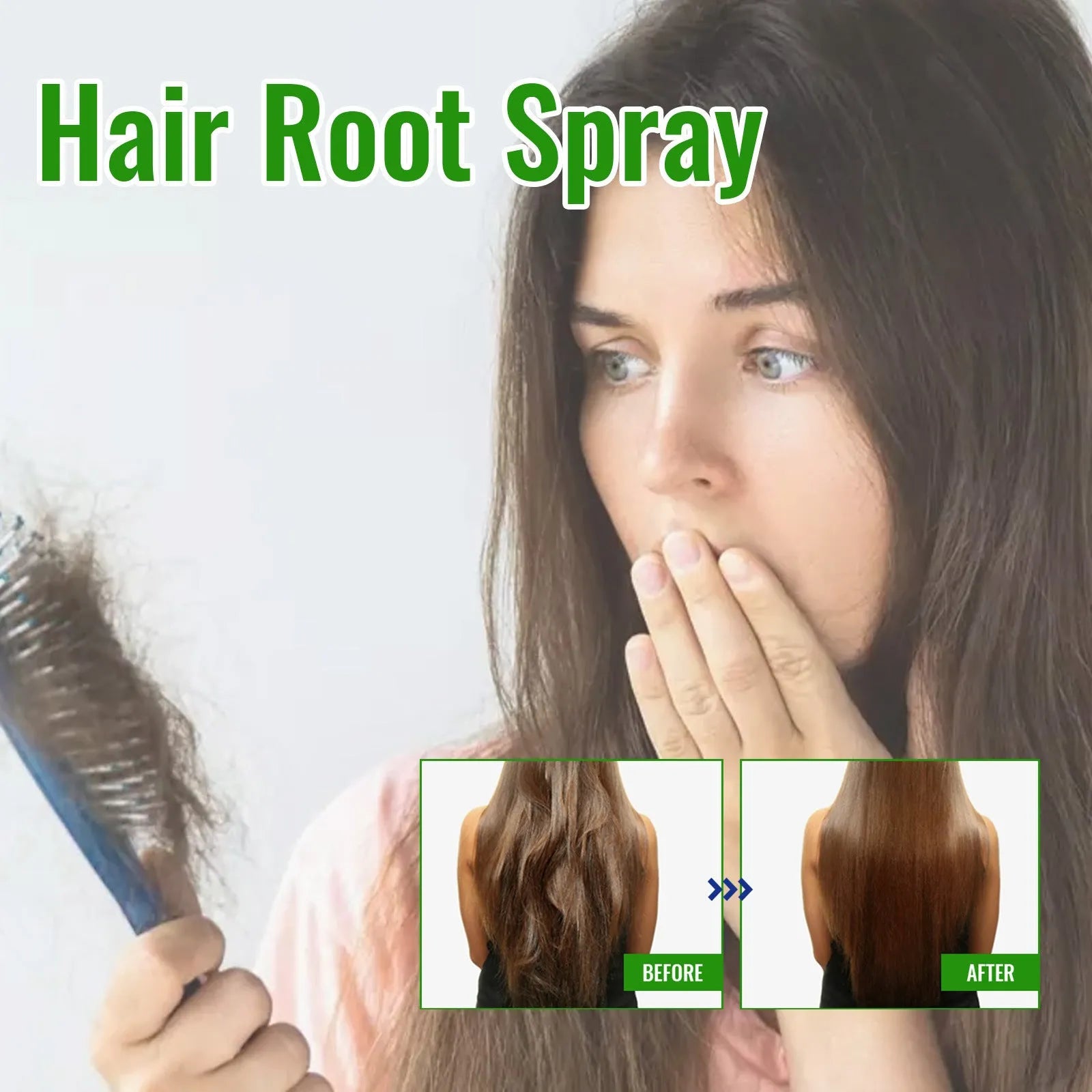 Rosemary Dense Hair Essential Oil Spray bottle, 120ml capacity.