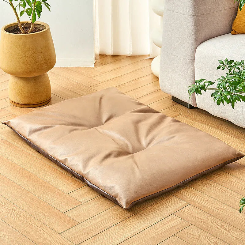 Blue cooling mat pet bed for dogs and cats with summer cooling function