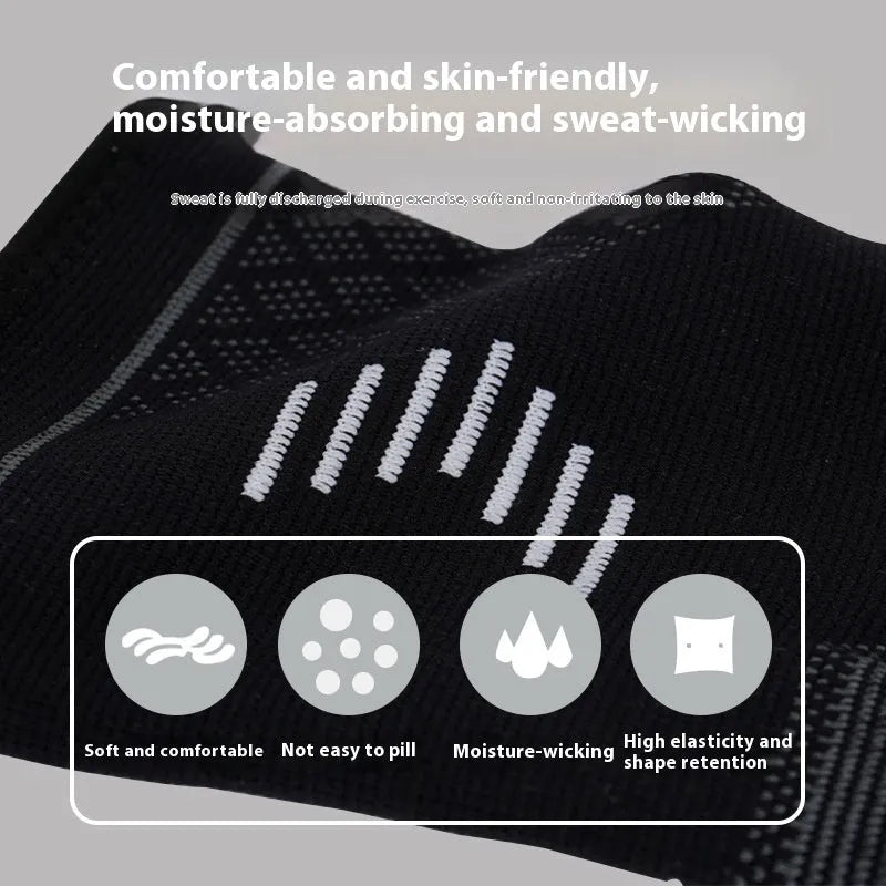 Ankle support sleeve for adults in black, blue, white or light pink, sizes S M L, single pack