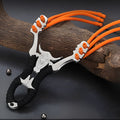 Traditional zinc alloy dawei power ball bow slingshot for outdoor target shooting