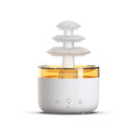 New Cloud Rain Air Humidifier with 7 colour atmosphere light and 500ml capacity in white