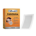Four nano-microneedle patches for skincare with colchicine, allantoin and mint leaf formulation