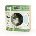Washing machine design cat scratch board and cat nest integrated toy made from corrugated paper