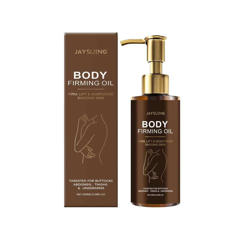 100ml nourishing firming body oil bottle with hyaluronic acid and vitamin E