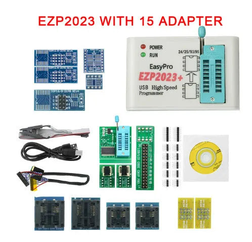 EZP2023 high-speed programmer automotive fault detector with USB cable and chip socket