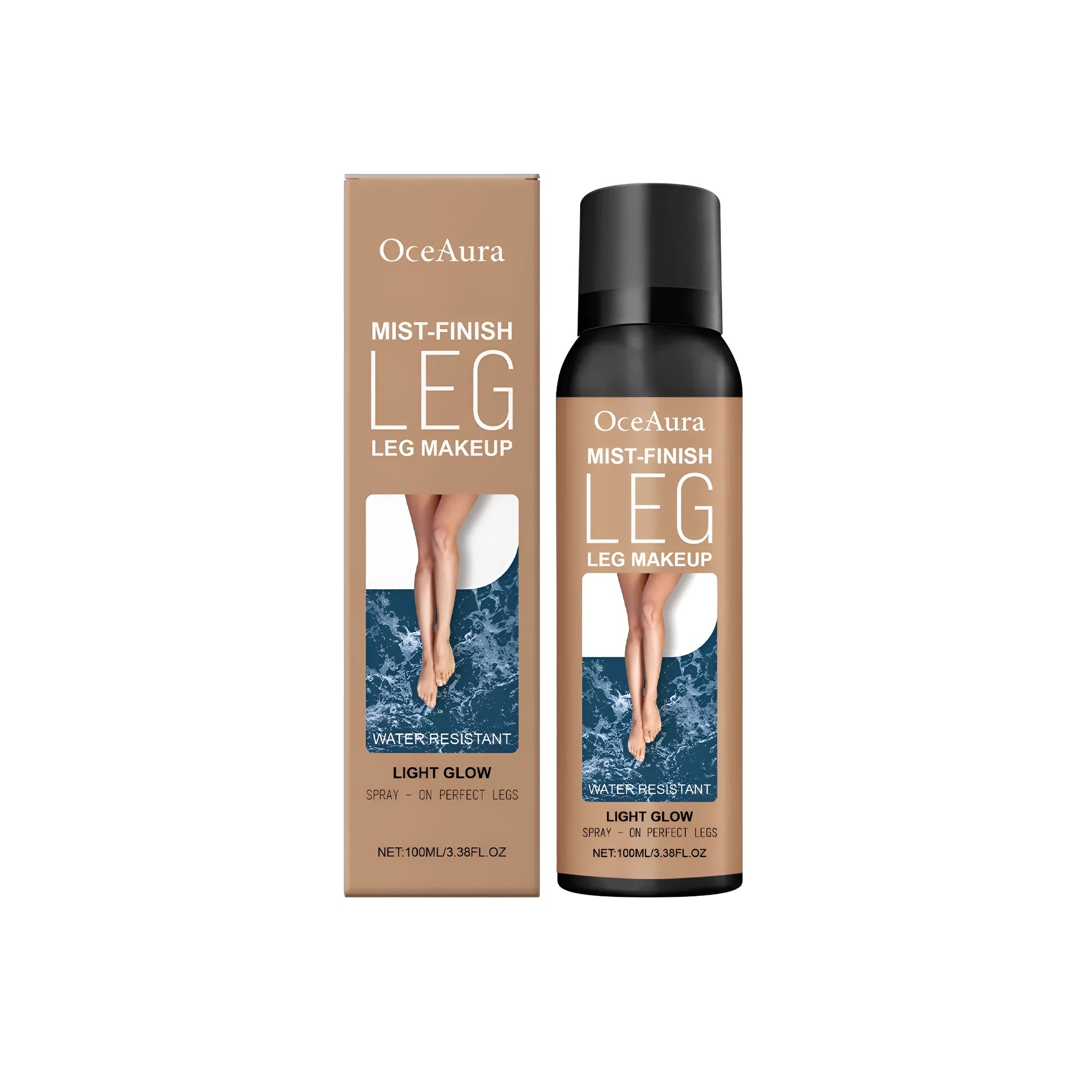 120ml leg concealer blackening spray bottle with spray mechanism for temporary leg coverage