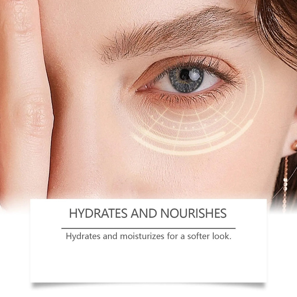 20g caffeine firming eye cream pump bottle for reducing puffiness and dark circles